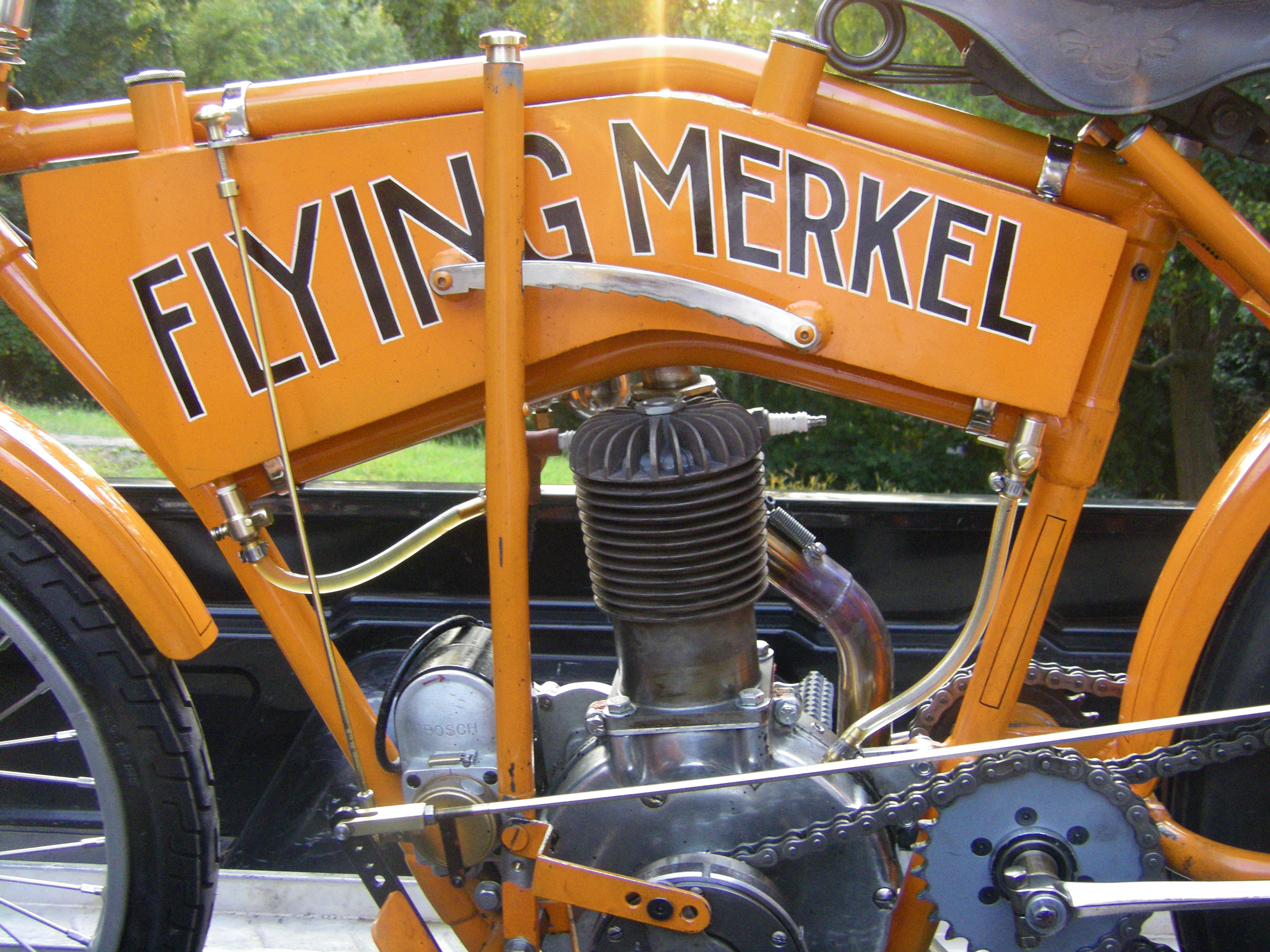 the flying merkel